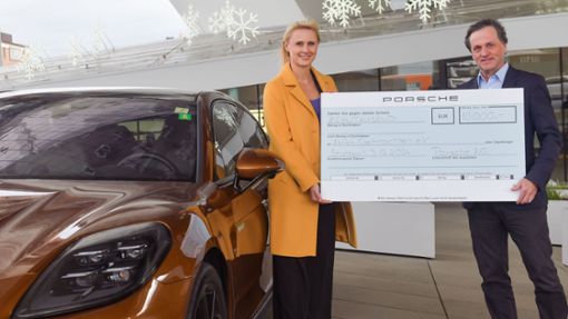 Porsche AG spendet 10 000 Euro