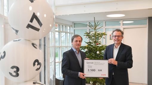 Toto-Lotto spendet 2500 Euro