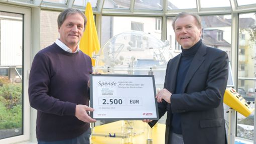 Toto Lotto spendet 2500 Euro